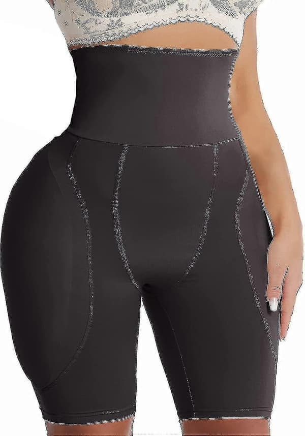 Höftkuddar för kvinnor Shapewear Höftförstärkare Formande Underkläder Vadderade Rumpkuddar Höftgropskuddar - Perfekt Black Medium