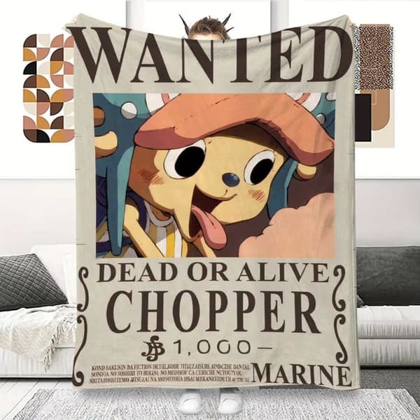Animerede flonel fleece tæpper, bløde fluffy tæpper, børnesofatæppe, 130*150CM, størrelse 6