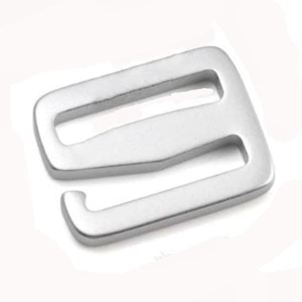 1 stk. Metal Step Lock Slider Justeringsspænder 25MM 25mm