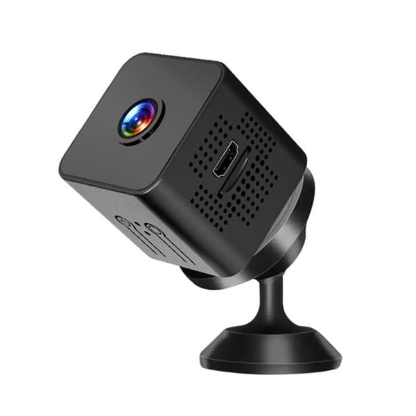 Mini X1 WiFi-kamera - 1080P - Nattsyn - Bevegelsesdeteksjon - Infrarød overvåking - Svart