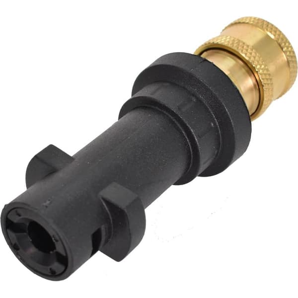 Højtryksrenserpistoladapter med 1/4\" lynkobling hunfitting, kompatibel adapter til Karcher K2-K7, tilbehør til vasker (B)