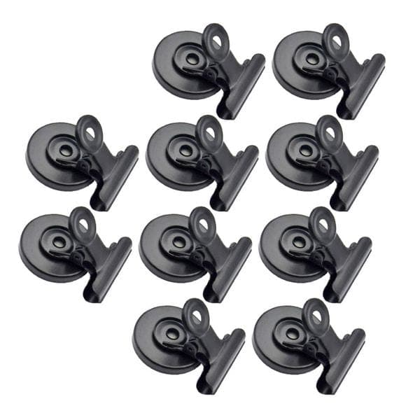 10 st magnetiska klämmor kraftiga kylskåpsmagneter kylskåpsmagneter med klämmor