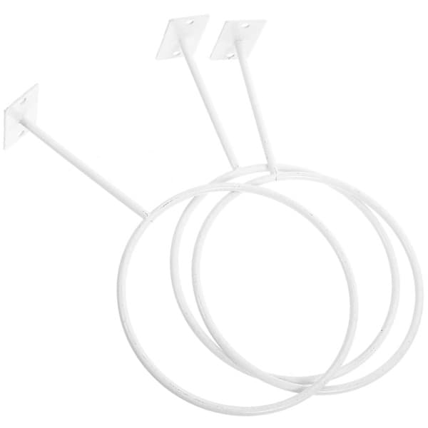 Basketboll Display Rack Väggmonterad Bollförvaring Enkel Design Sportutrustning 3st