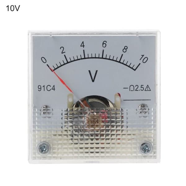 DC Voltmeter Analog Panel Meter 0-10V 0-10V 0-10V 0-10V
