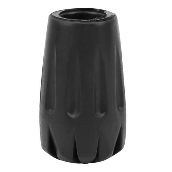 Gångstavsspetsar - Hylsskydd - TPR-elastomer - 11 mm - 38 mm - 25 stycken