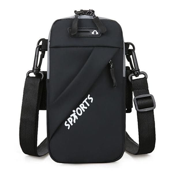 Skuldertaske Mini Crossbody Tasker Telefonholder black
