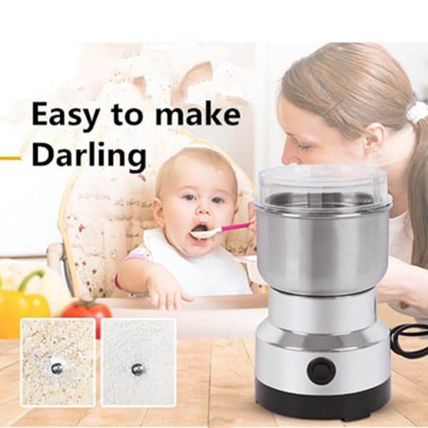 Firebladet kværn, kornmølle, europæisk standard kaffekværn, foodprocessor, husholdningsblender