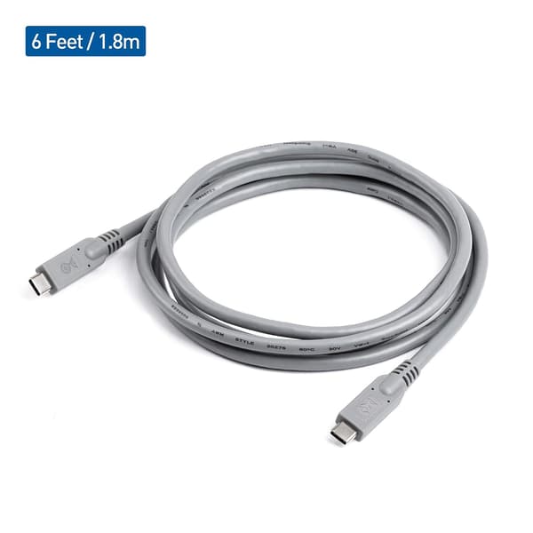 [USB-IF-certifierad] Cable Matters 5Gbps USB-C-kabel 1,8m för 4K@60Hz, 60W PD