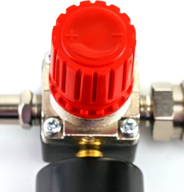 Luftkompressor tryckregulator, 1/4\" reglerventil med 175PSI tryckventil för luftkompressor, tryckluftsverktyg, 240V