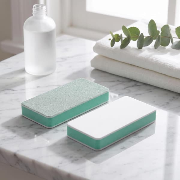 2-pack nagelbuffertblock dubbelsidiga nagelfilar och poleringsblock