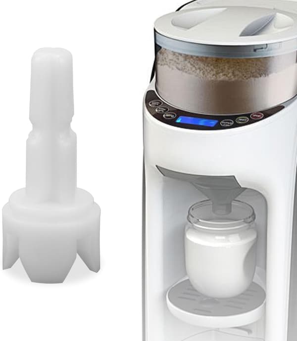 Ersättningstillbehör kompatibla med Baby Brezza FRP0046 Formula Pro Advanced Maker, axelstång