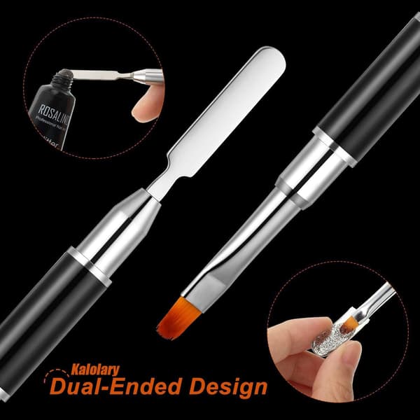 Kalolary Dual-Ended Poly UV Gel-pensel & spatel