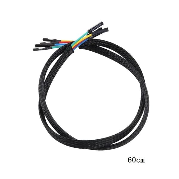 PC Power Reset-strömbrytare Dator Power-knapp Kabel LED-kabeltrådssats för montering i dator (Blå/19mm/60cm)