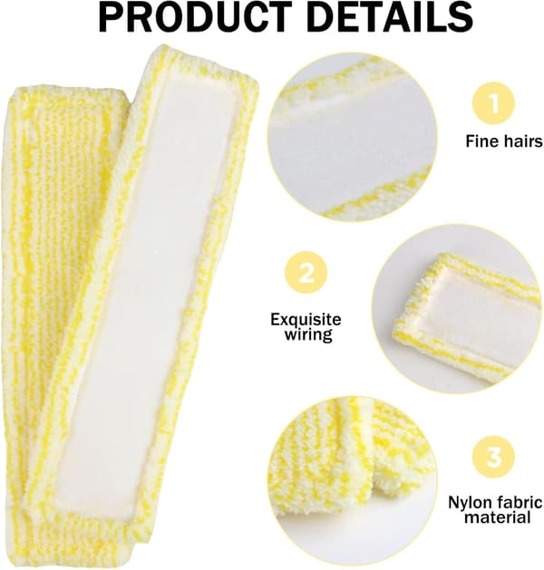 Ångtvättstillbehör för Karcher WV2 WV5 3-pack