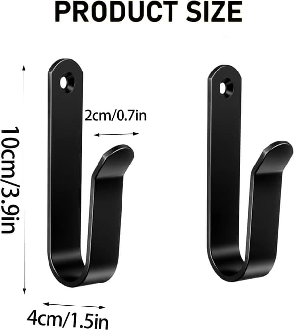 2-pack väggfäste för skateboard, vägghängare för snowboard