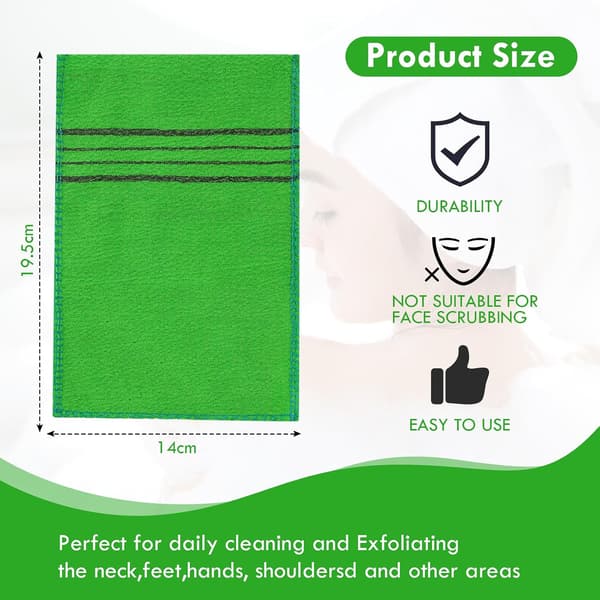 Exfolieringshandskar 5-pack, för kvinnor och män