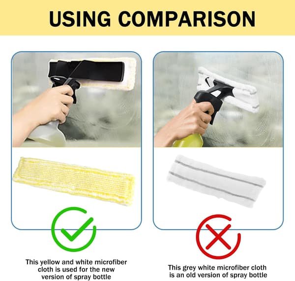 Ångtvättstillbehör för Karcher WV2 WV5 3-pack