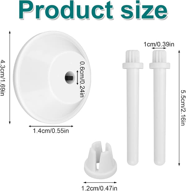 4-pack spolpinne-lock för Singer symaskiner