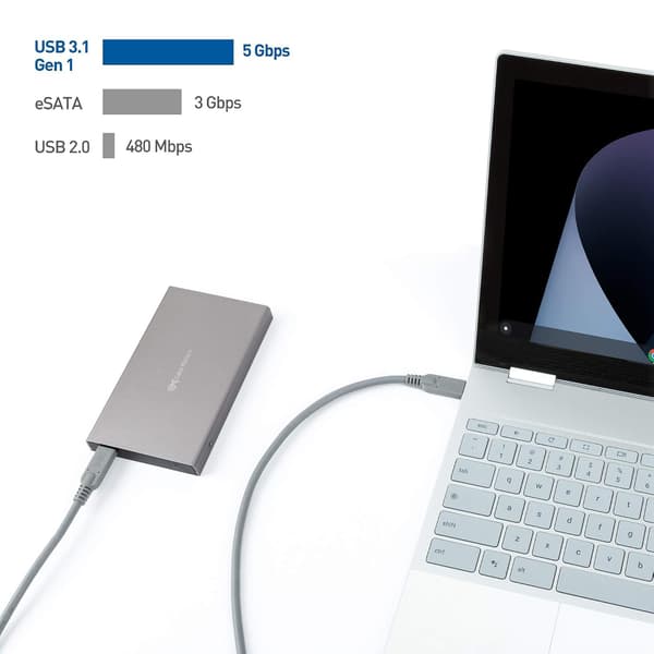 [USB-IF-certifierad] Cable Matters 5Gbps USB-C-kabel 1,8m för 4K@60Hz, 60W PD