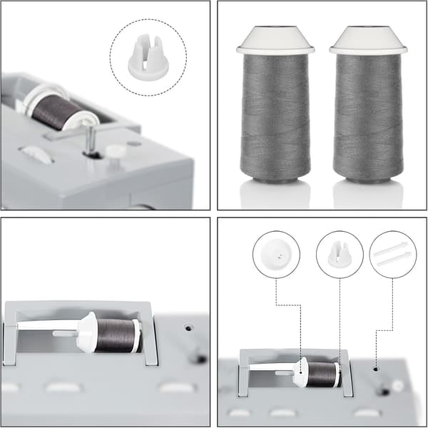 4-pack spolpinne-lock för Singer symaskiner