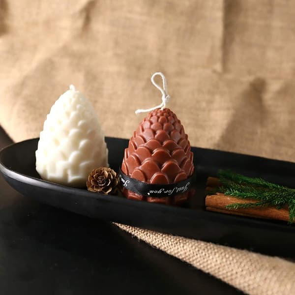 Silikonformer DIY Lyslaging Form 3D Silikonform Soyavoks