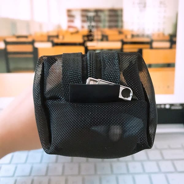 Nylon Mesh Penalhus Sort Penalhus Sort