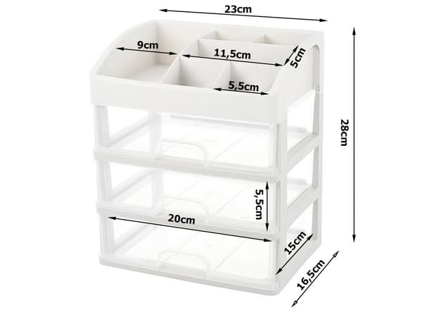 Makeup Stand Organizer / Makeup Opbevaring - Organiser din makeup