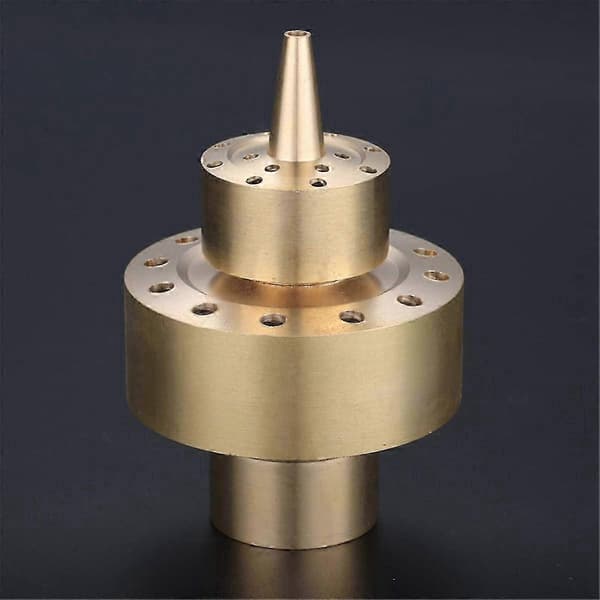 1 tomme messing DN25 fontenedyse kolonnesprinklerhode for damvannfunksjonsspray