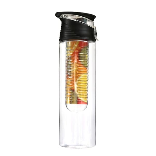 Vandflaske Frugt Infusionsflasker SORT sort black