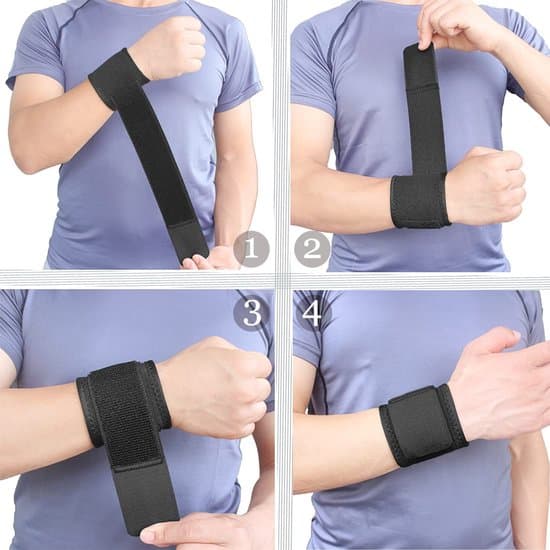 Handledsstöd - 2-pack - Justerbart handledsstöd - Handledsband för träning, tyngdlyftning, tendinit, karpaltunnelsyndrom, artrit, handledslindor