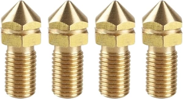 Ultimaker3 3D-printer udskiftningsprint messingdyse 0,4 mm til Ultimaker 3 reservedele 3,0 mm filament 4 stk./sæt