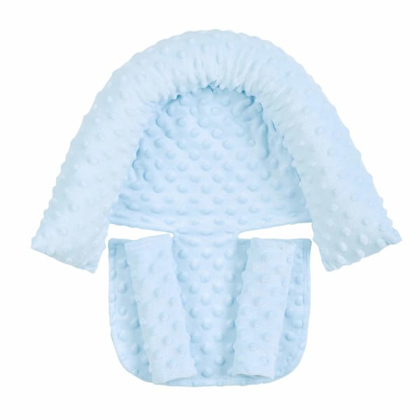 Supermjukt Bubble Fleece Baby Nackstöd Blå