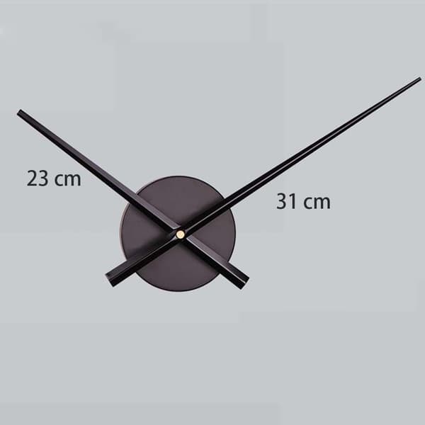 3D Klockvisare, DIY Stora Klockvisare Nålar Väggklockor 3D Hem