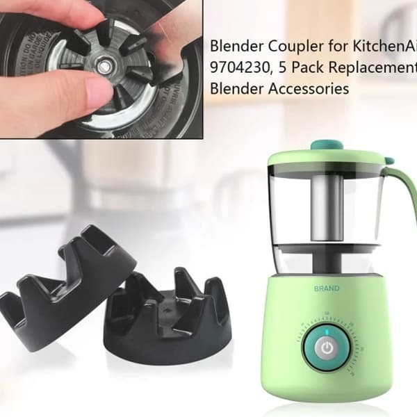 5 st Mixer gummikoppling Växelkoppling för Kitchenaid 9704230