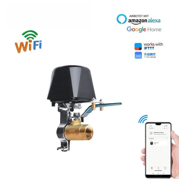Bluetooth smart vandventil, afspærringsstyret vandventil Smart bluetooth vandventil til havevanding