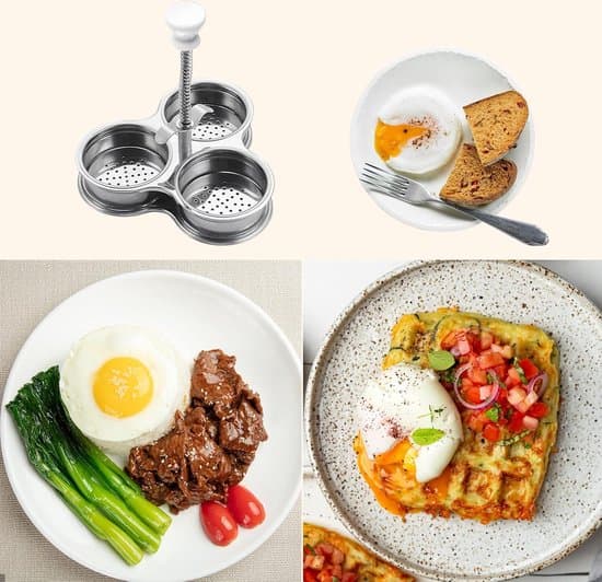 Æggekoger og pocherer i rustfrit stål – Nem at bruge til pocherede æg – Køkkengadget til brunch og morgenmad