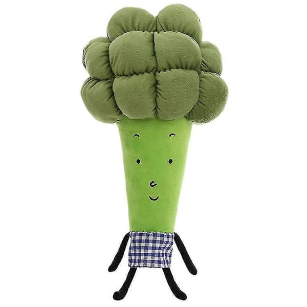 Sød Multifunktionel Pude Grøntsag Broccoli Plyslegetøj Blød Komfortabel