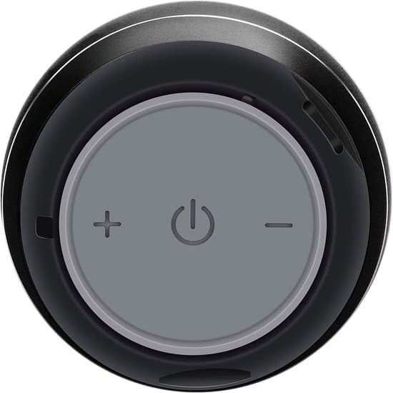 Bærbar Bluetooth-højttaler - Mini bærbar højttaler - 6 timers spilletid - Stereoparring - Bluetooth 5.0 - 3cm*4cm - Sort