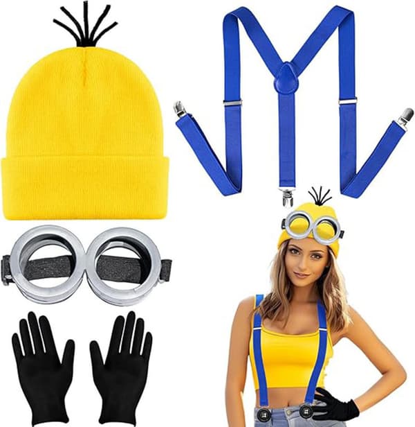 Minions Halloween -asustesarja aikuisille Blue