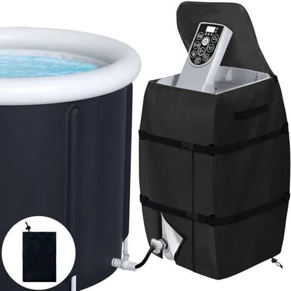Spavarmepumpeovertræk – Vandtæt – 43x38x54 cm – Varmesystem – Justerbart og foldbart