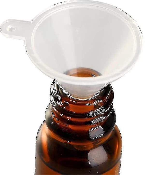 Mini Trattar för Labflaskor, Sandkonst, Parfymer, Kryddor, Eteriska Oljor & Fritidsaktiviteter 5-pack