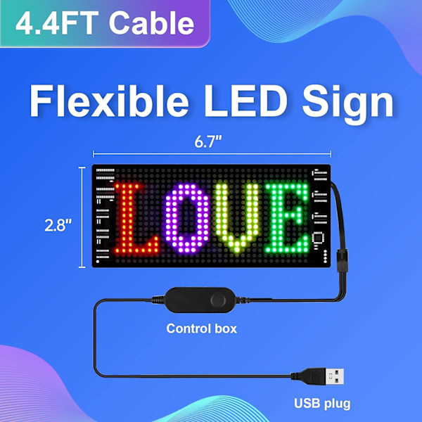 2024, Bilsymbol LED-logotyp, programmerbar LED-logotyp, flexibel digital skyltning, Bluetooth APP-kontroll, DIY-redigeringsanimation, text