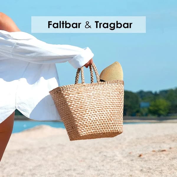 Solhat til kvinder, sommerhat, sammenfoldelig