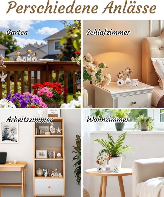 Mini Vase Silikoneform Sæt – 4 Stykker til Epoxyharpiks og Gips – Velegnet til Små Blomsterpotter og Gør-det-selv Dekoration – 1 Sæt