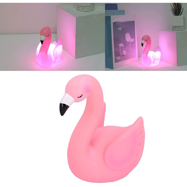 Dekorativ lampa, silikonnattlampa bekväm 5,7 x 5,5 x 3,38 cm för pojkrum Märke: QITERSTAR