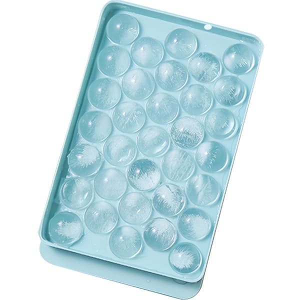 Mini iskubbrickor bollar, rund isboll maker form för frys, sfärisk iskubbricka.