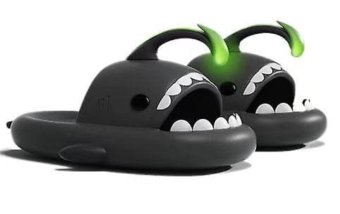 Sharkicks Pro - Nuclear Kaiju Hajfinner Sort / EU 38-39 Shar