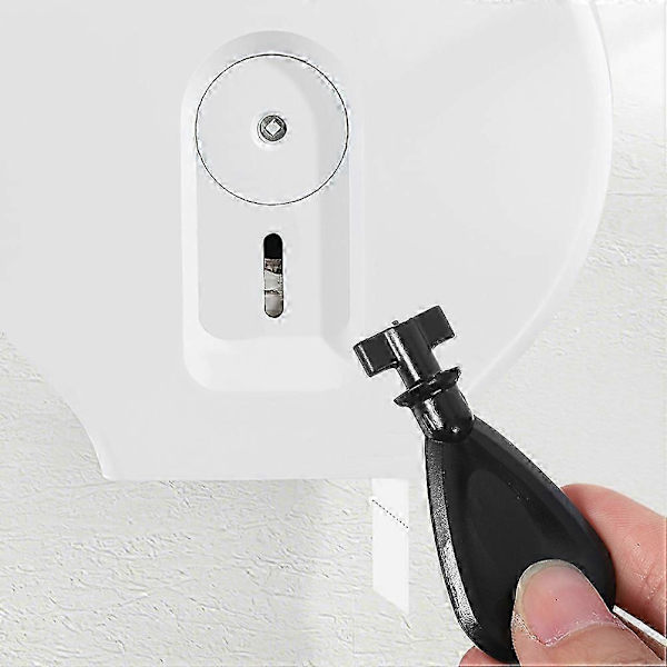 3 stk. nøgle til toiletpapirdispenser, erstatningsnøgle til papirhåndklædedispenser, plastiknøgle til rullepapirdispenser