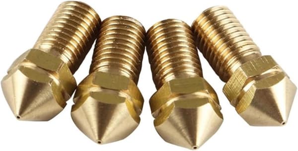 Ultimaker3 3D-printer udskiftningsprint messingdyse 0,4 mm til Ultimaker 3 reservedele 3,0 mm filament 4 stk./sæt