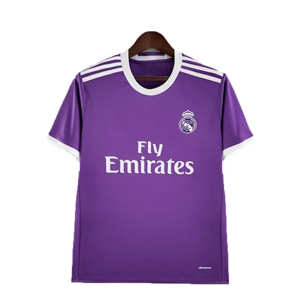 REAL MADRID 2016 - 2017 BORTS Retro Fotbollströja M M